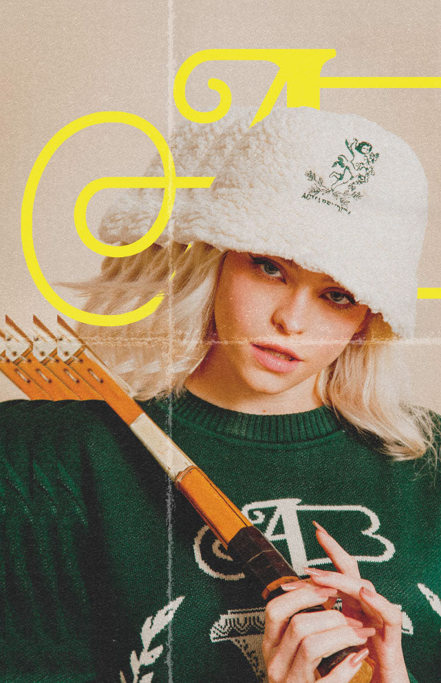 Sibyl Bucket Hat | Love Affair: Streetwear 2023 Collection | Agua Bendita