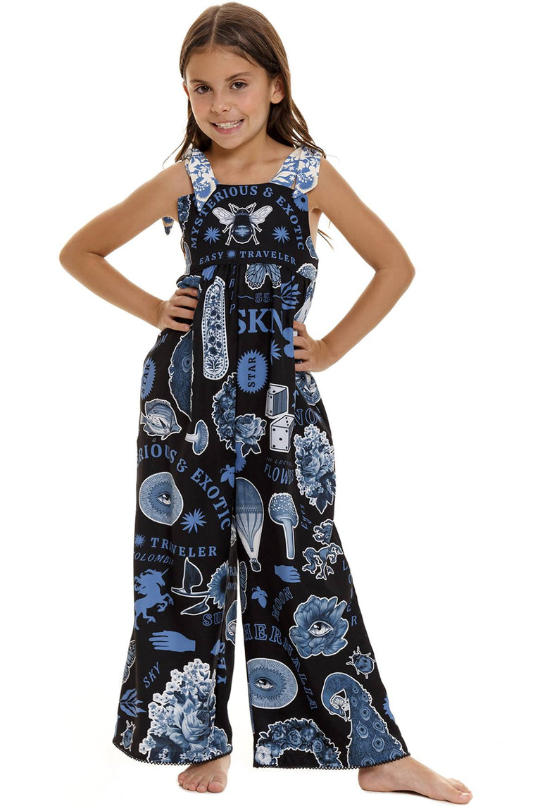 Main image - embellished-itzal-kids-jumpsuit-12317-front-with-model