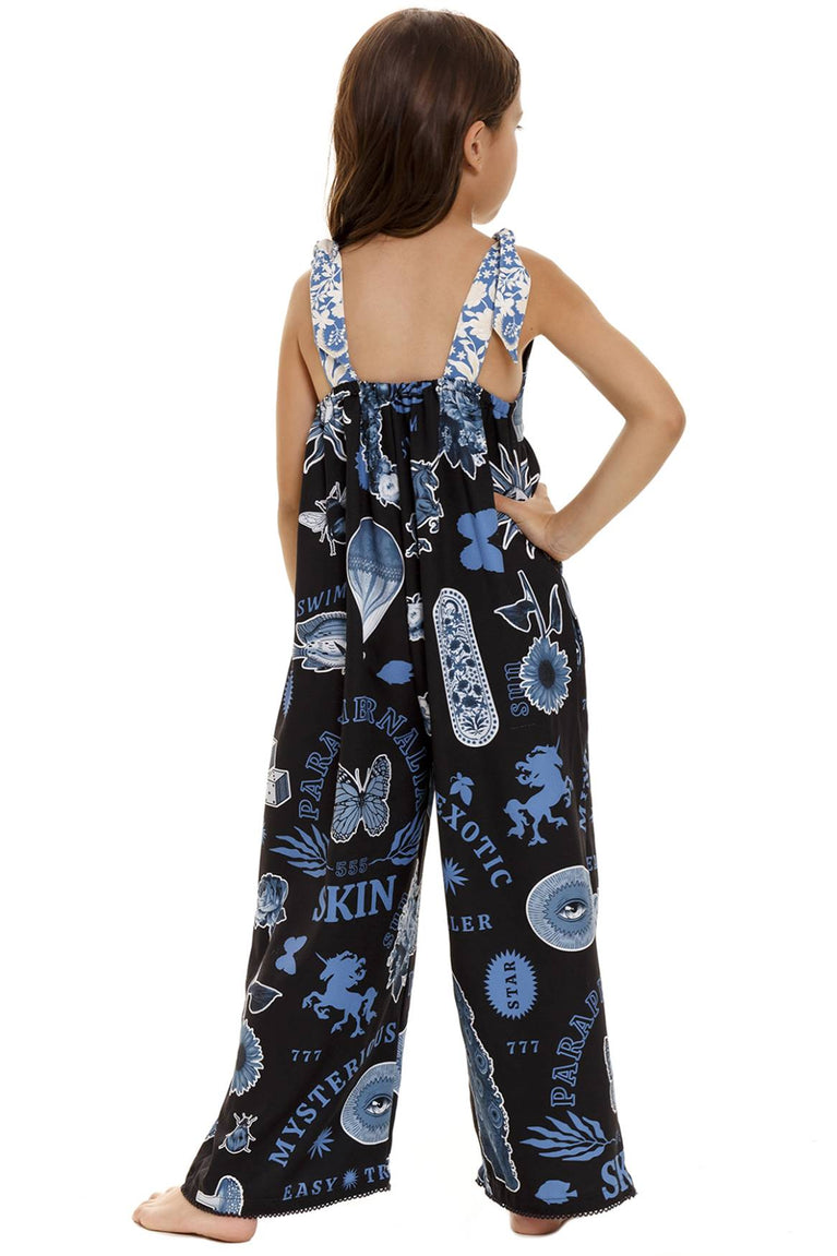 Hover Alternative image - embellished-itzal-kids-jumpsuit-12317-back-with-model