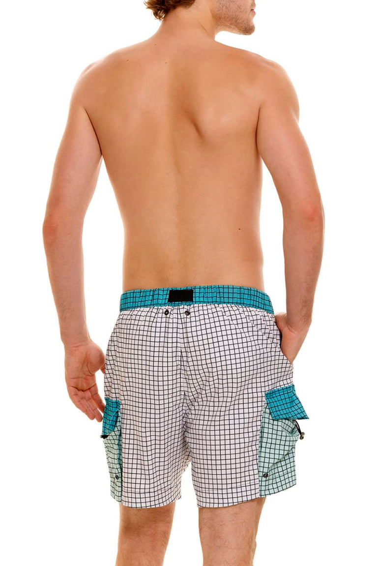 Hover Alternative image - Plash-Mens-Trunks-Marcus-13701-back-with-model
