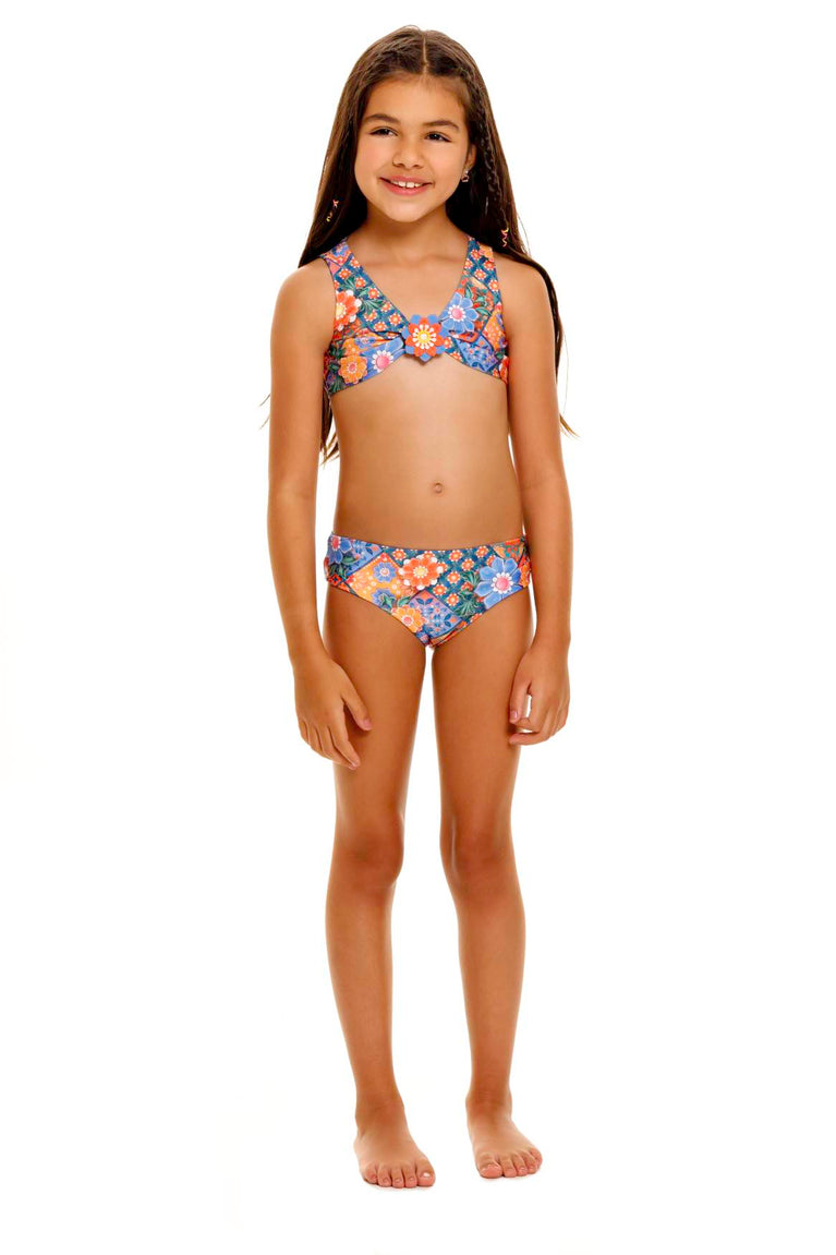 Main image - Tile-Sabrina-Kids'-Bikini-14300-front-with-model