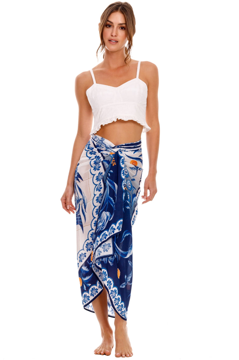 461kkono_eda Azure Angel Crop Top | Agua Bendita | 15410 – Agua Bendita US