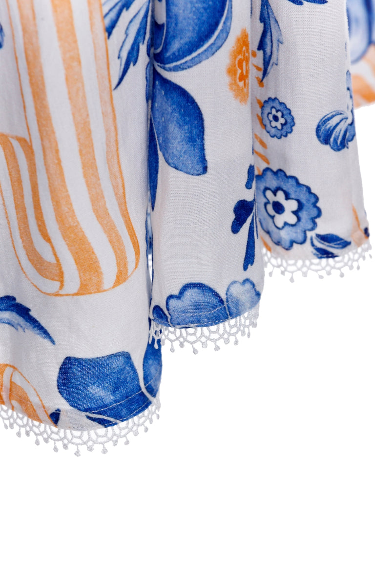 Azure Kristen Dress | Agua Bendita | 15383 – Agua Bendita US
