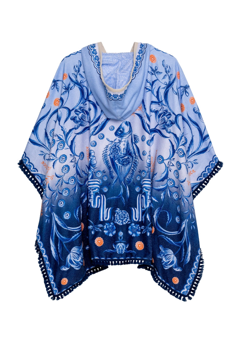 Azure Susy Kids' Towel | Agua Bendita | 15405 – Agua Bendita US