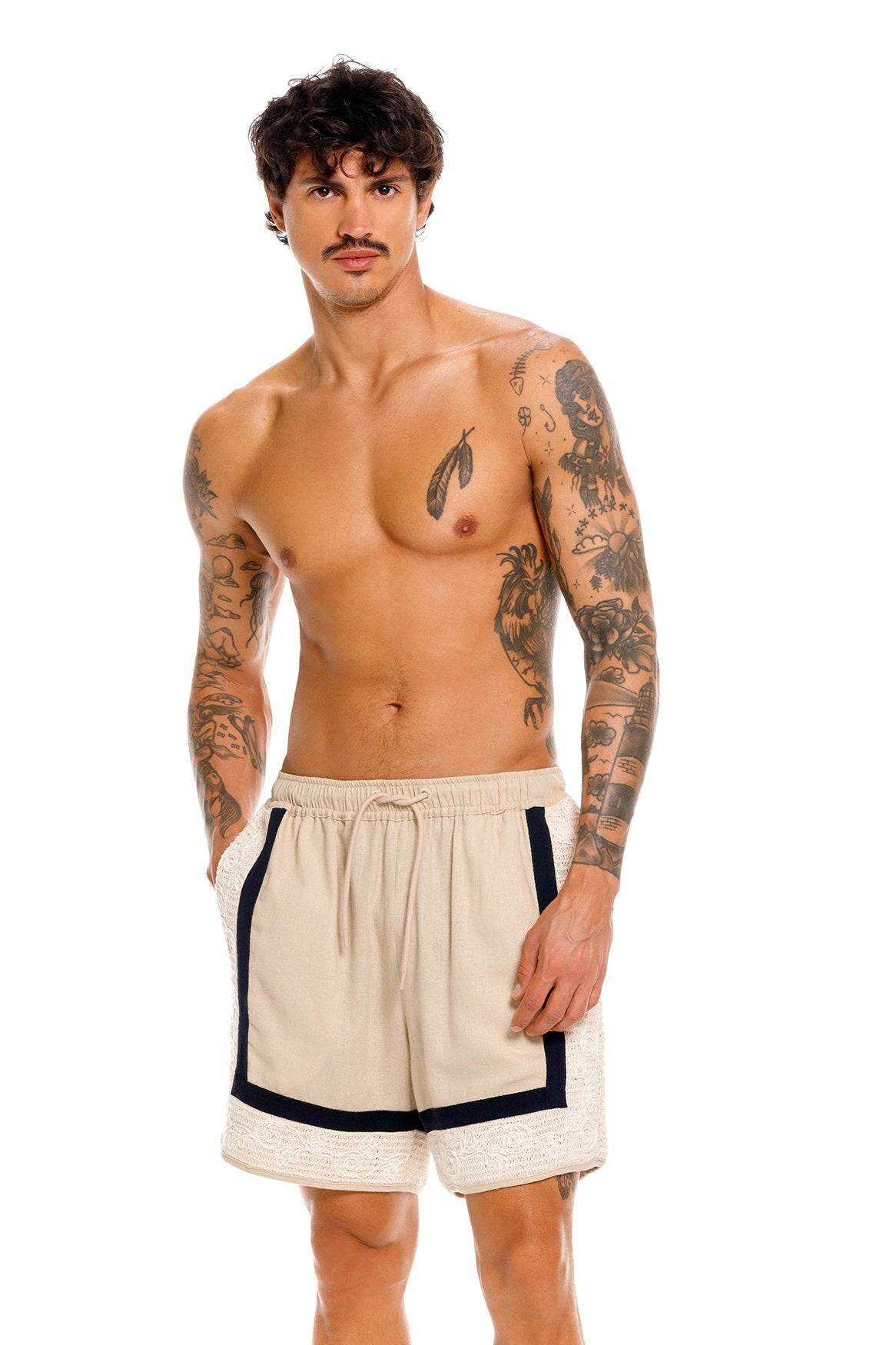 Batik Georgie Men's Shorts | Agua Bendita | 19780 – Agua Bendita US