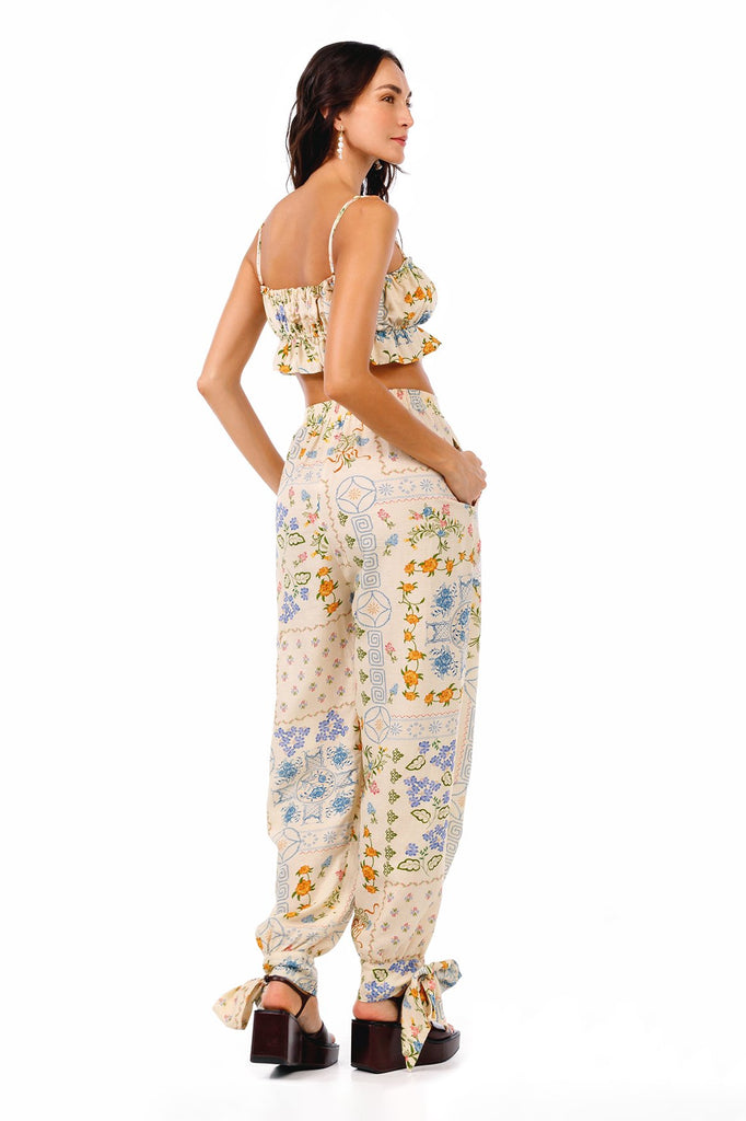 Bleu Zadia Pants | Agua Bendita | 21696 – Agua Bendita US