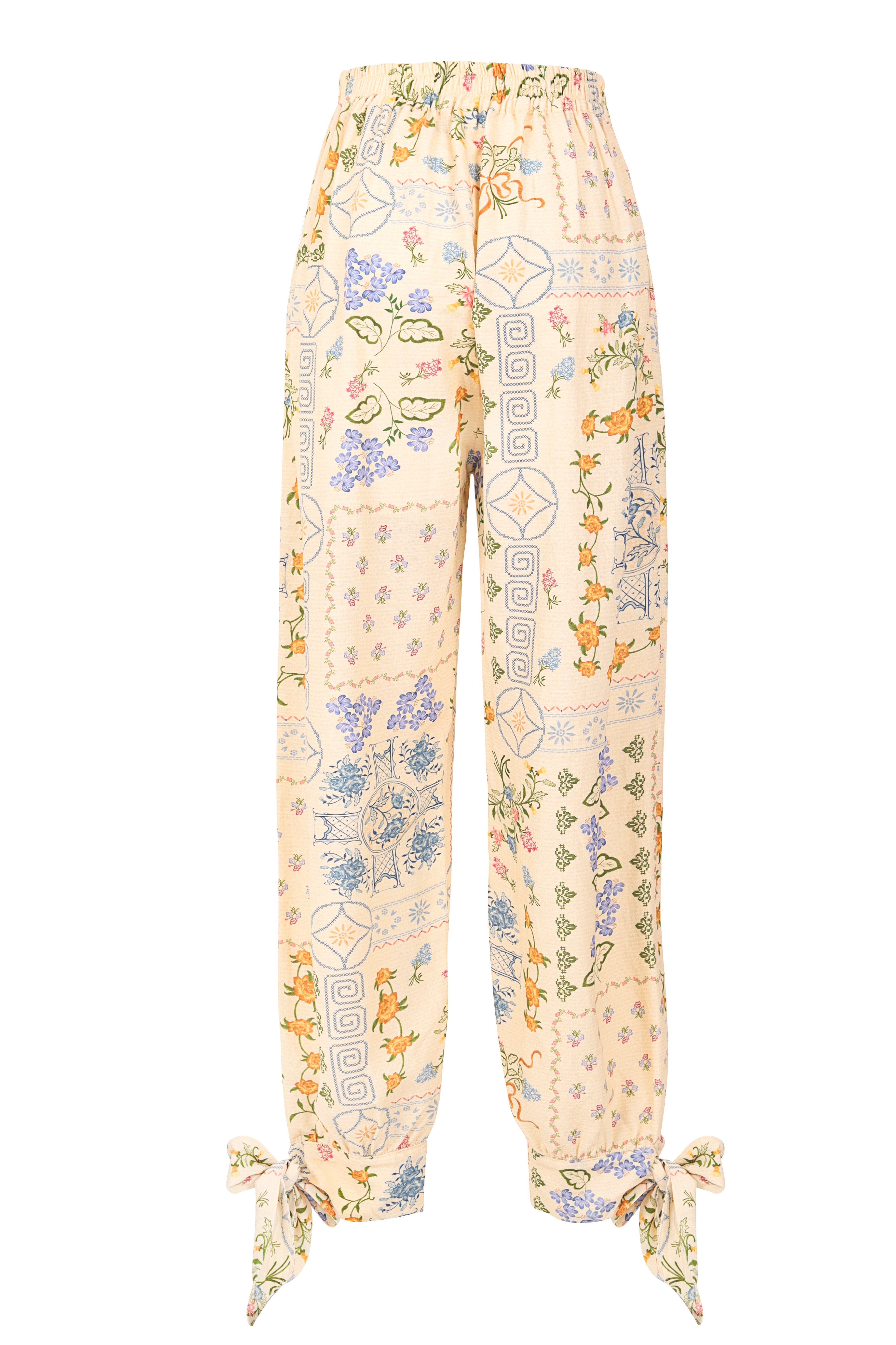 Bleu Zadia Pants | Agua Bendita | 21696 – Agua Bendita US