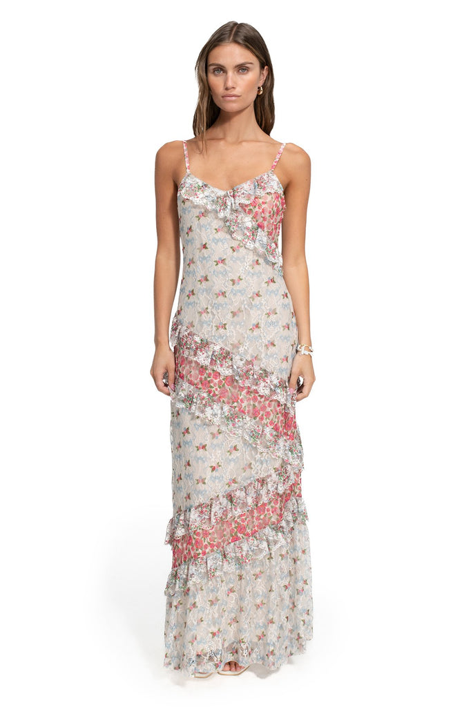 Agua Bendita: Alana Maxi Dress (20593) S