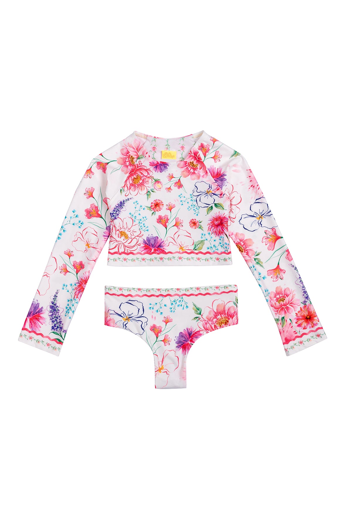 Chroma Caramel Kids' Rashguard Set | Agua Bendita | 18176 – Agua