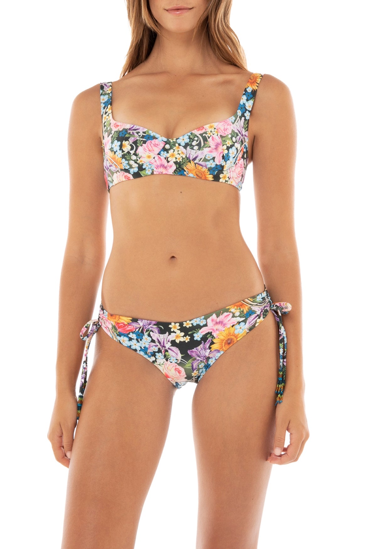 agua bendita Balena Bikini Top