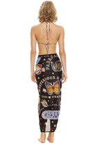 Thumbnail - embellished-marine-sarong-cover-up-12306-back-with-model - 3