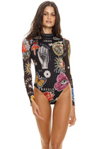 Thumbnail - embellished-mei-one-piece-12305-front-with-model-full-body - 5