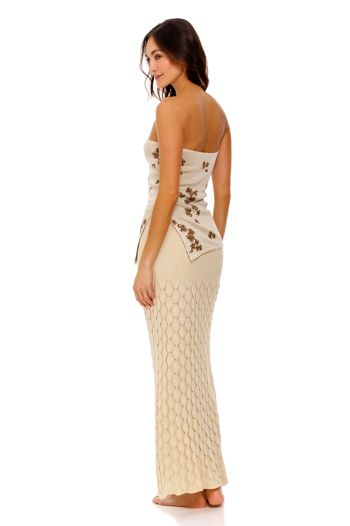 SHETokyo シートーキョー　フェザーツイードジャケット　Gaia モケモケ Été Theodora Skirt | Agua Bendita | 17826 – Agua Bendita US