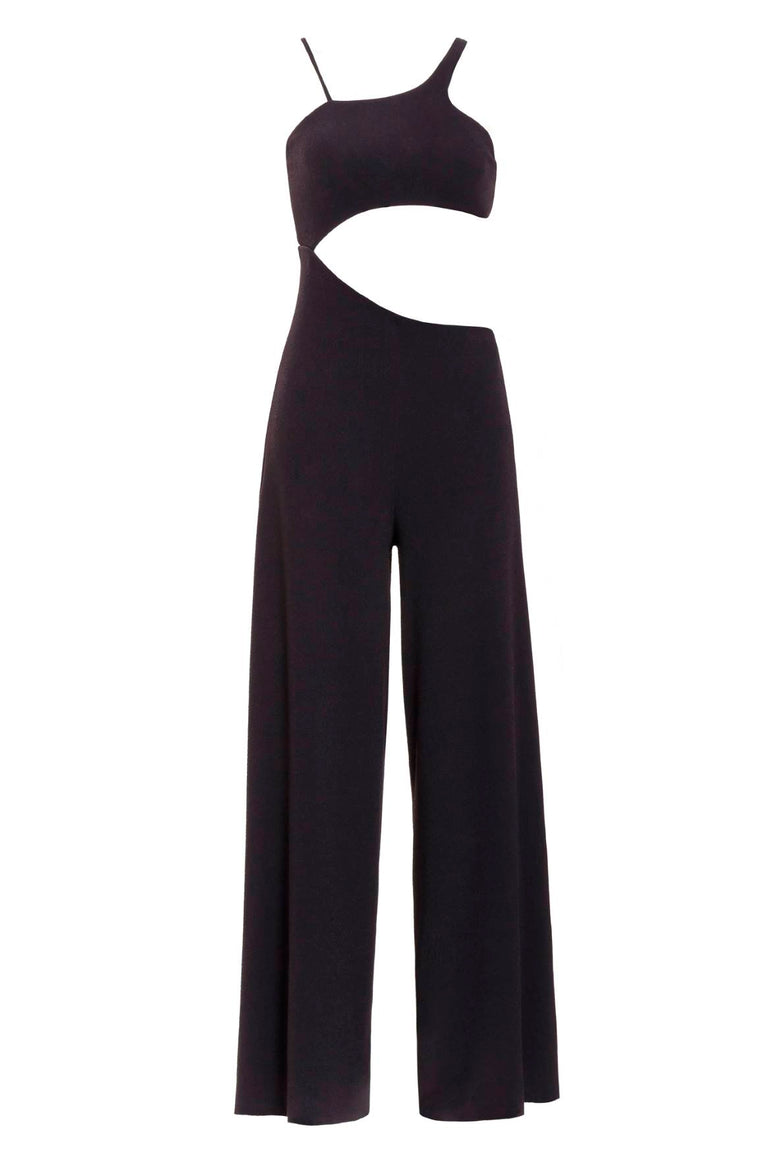 Miranda Chain Jumpsuit - Black | Fashion Nova