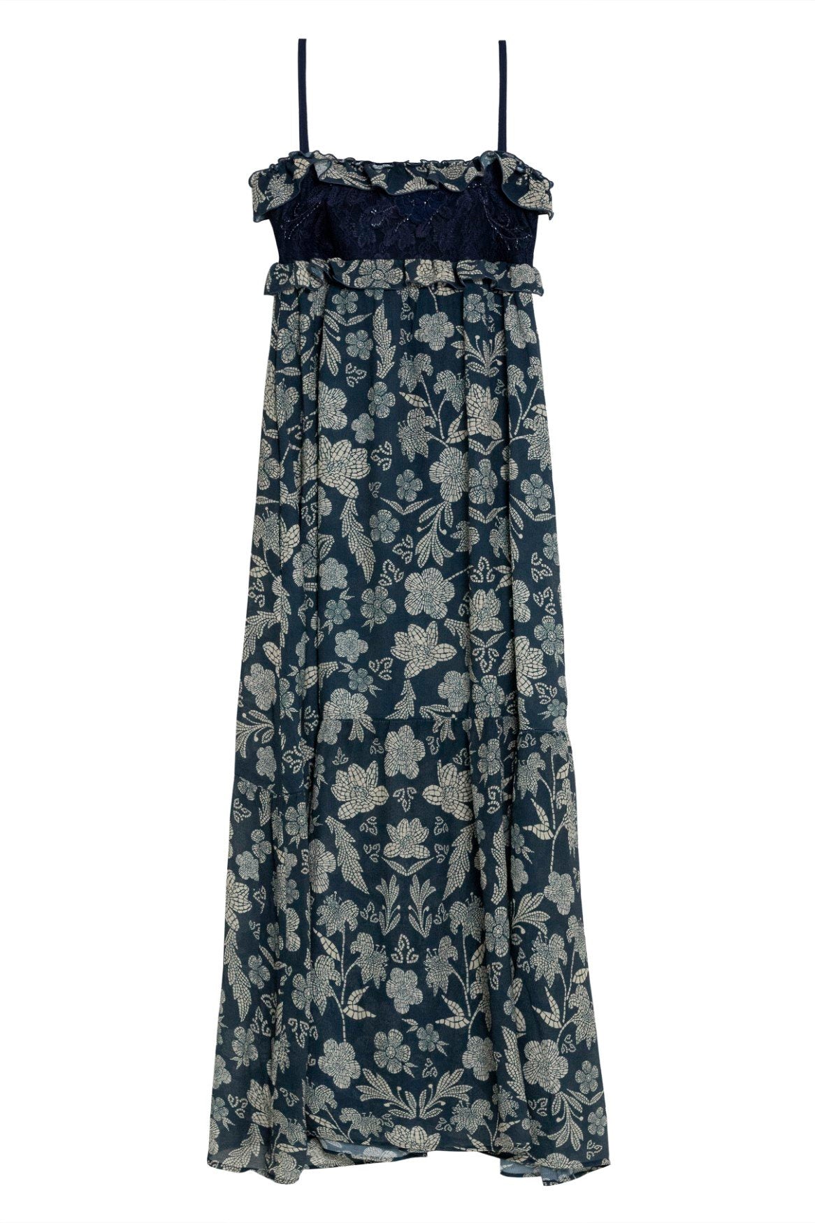 Agua Bendita Amaranta Dress in Blue - size L Agua Bendita Amaranta Dress in Blue - size L