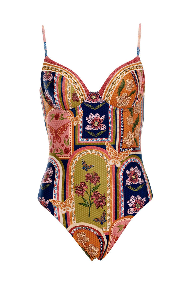 Fiore Petra One Piece Swimsuit | Agua Bendita | 19733 – Agua