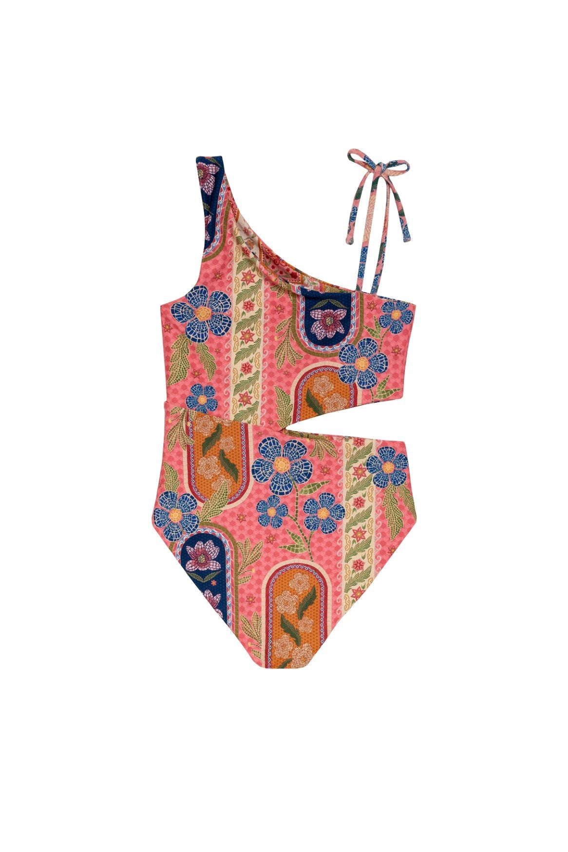 Fiore Savanna Kids' One Piece Swimsuit | Agua Bendita | 19748