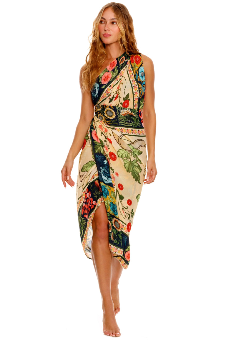 Marine Pareo Cover Up