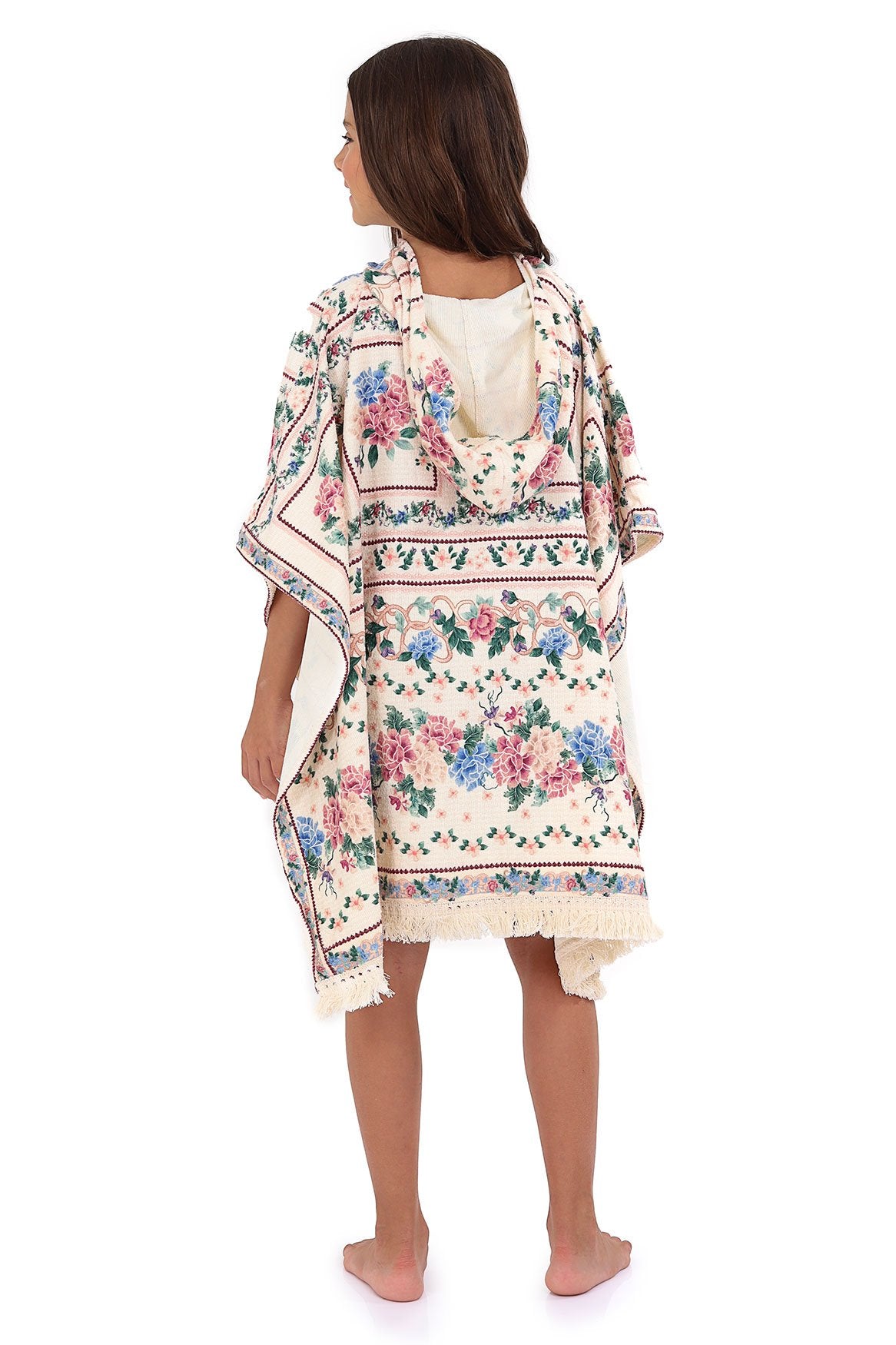 Ivy Nader Susy Kids' Poncho Towel | Agua Bendita | 20673 – Agua