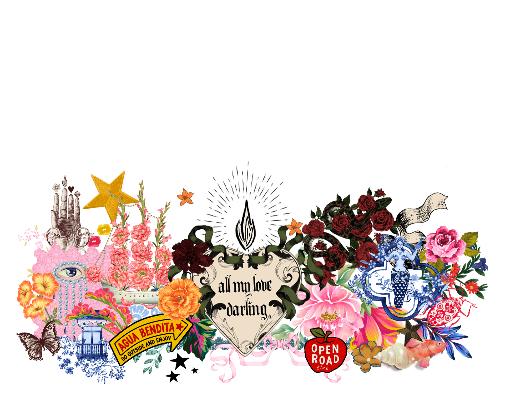 Inspirational drawings for Diez Veranos | Spring-Summer 2025 collection