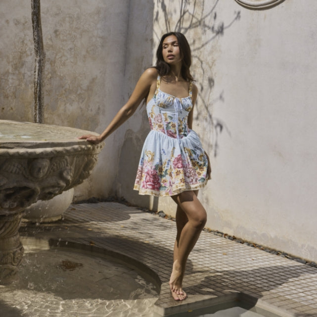 Campaign Picture #1: Blush Drop | Resort 2025 collection