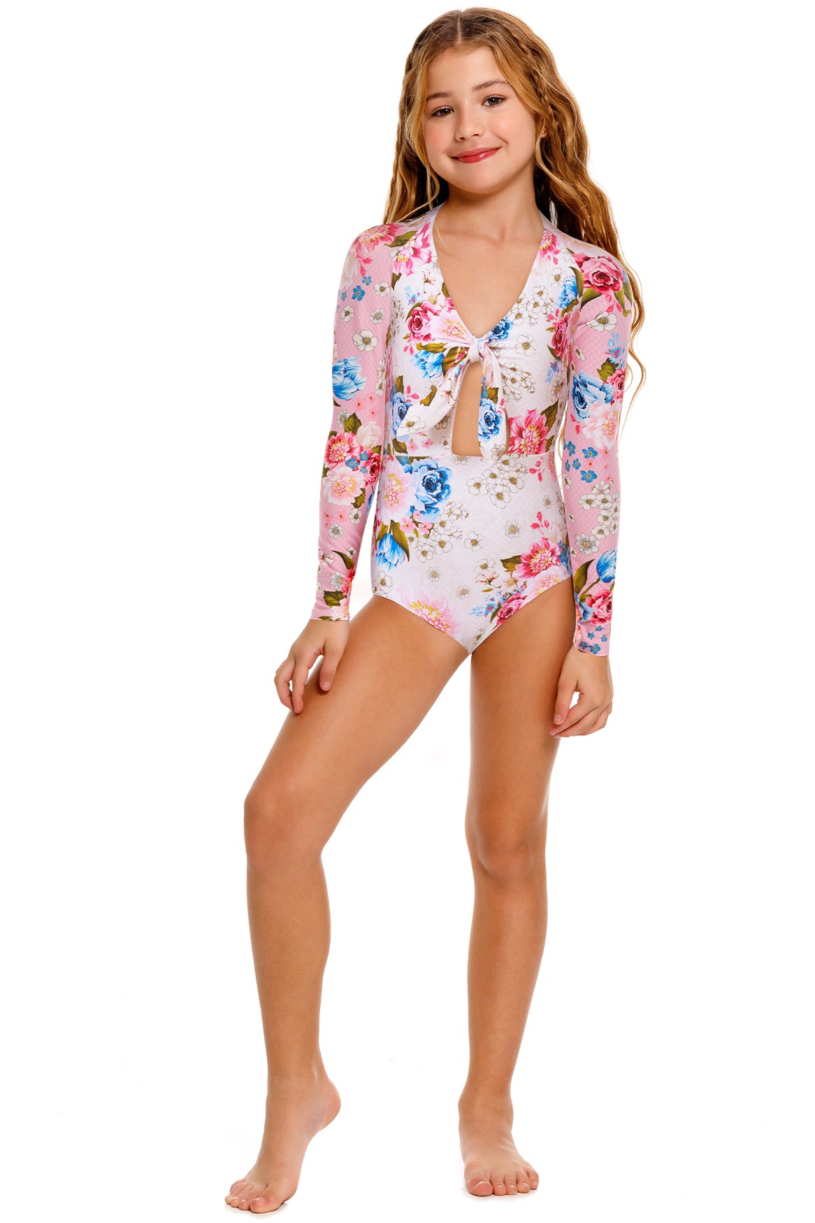 agua bendita Cindy Kids' One Piece Swimsuit
