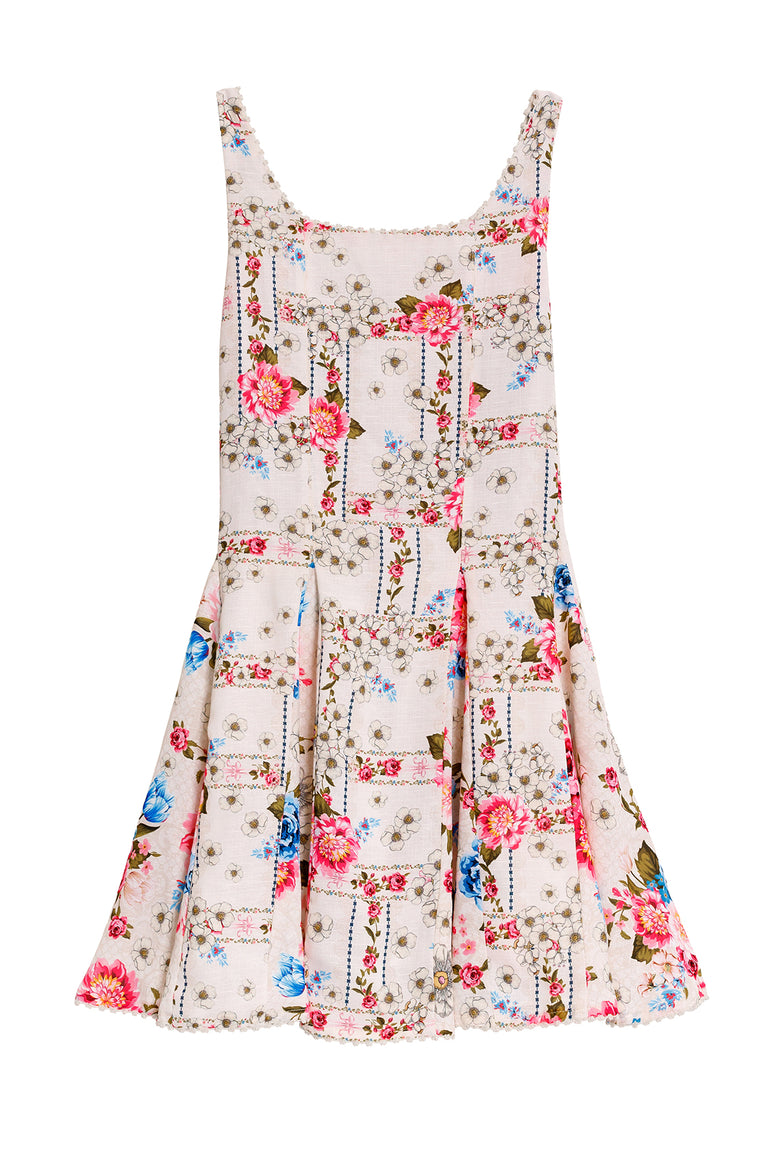 cultivate the soul floral mini dress Cultivate The Soul Floral Mini Dress - Pink