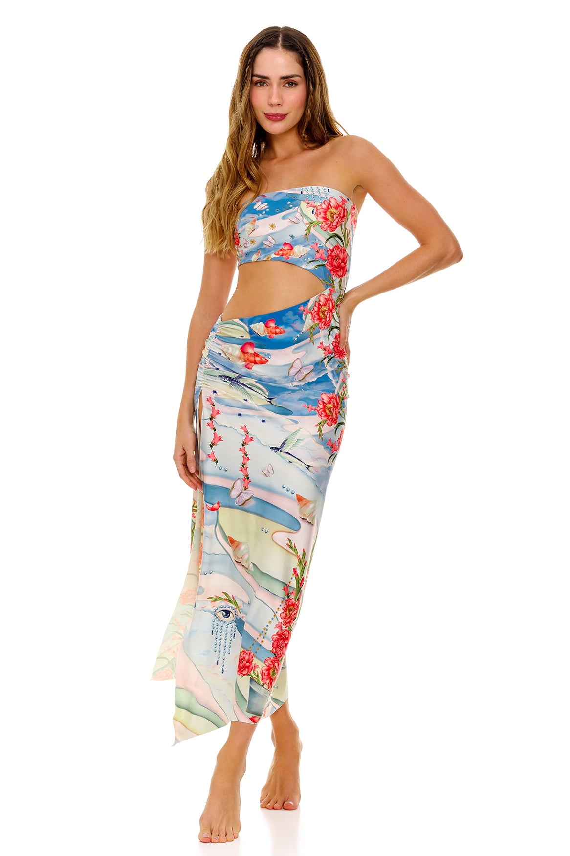 agua bendita Gwen Dress