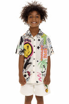 Thumbnail - naif-karl-kids-shirt-12339-front-with-model - 1