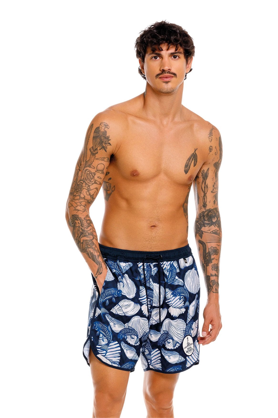 Sereia Liam Men's Swim Trunks | Agua Bendita | 19385 – Agua Bendita US