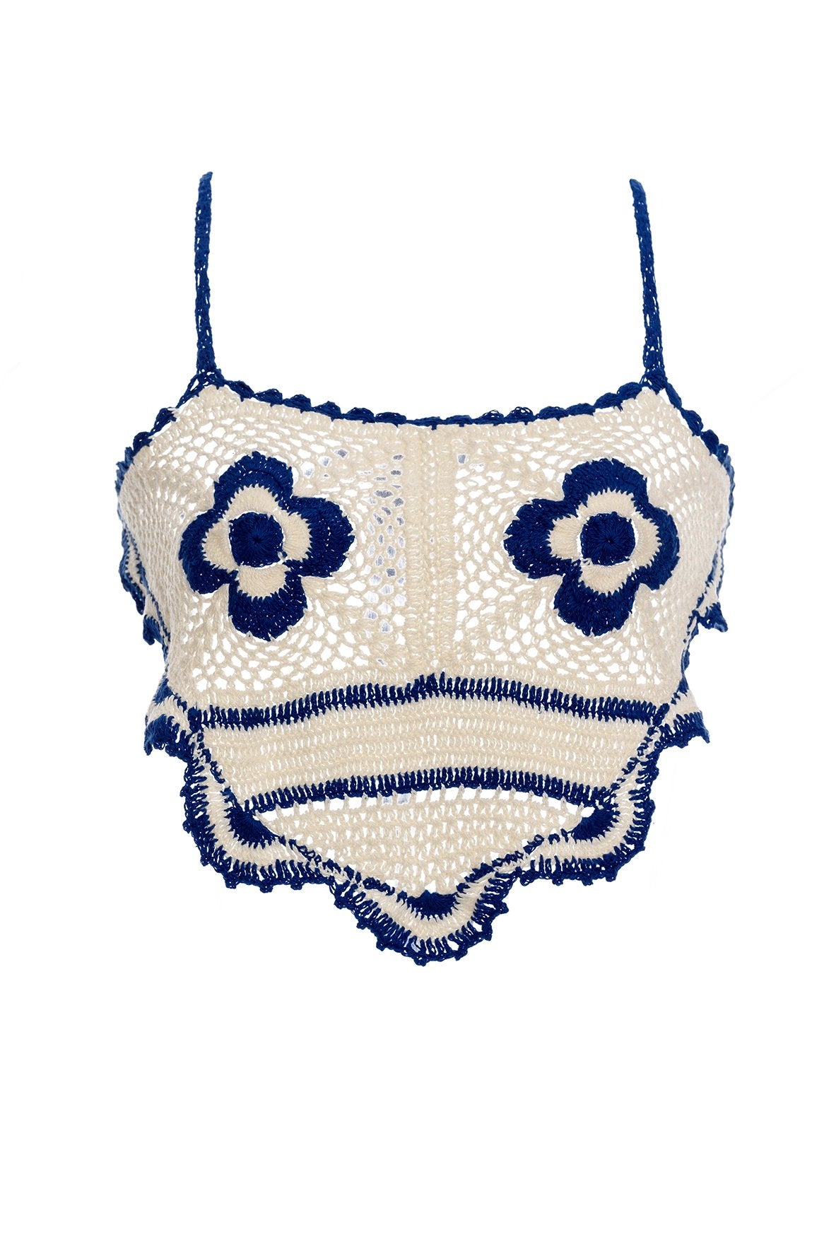 Sereia Melissa Bandana Crop Top | Agua Bendita | 19369 – Agua