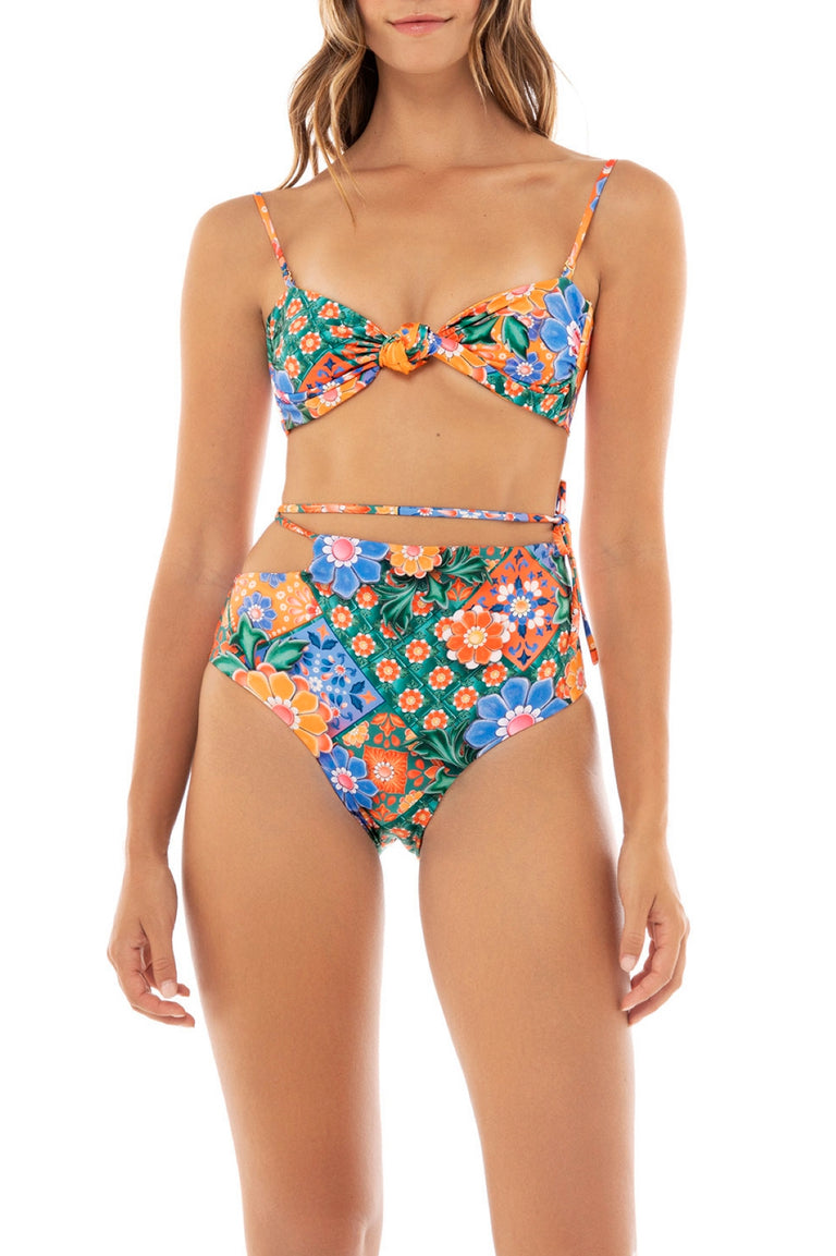 Tile-Lucille-Bikini-Top-14289-front-with-model-main-side - 1