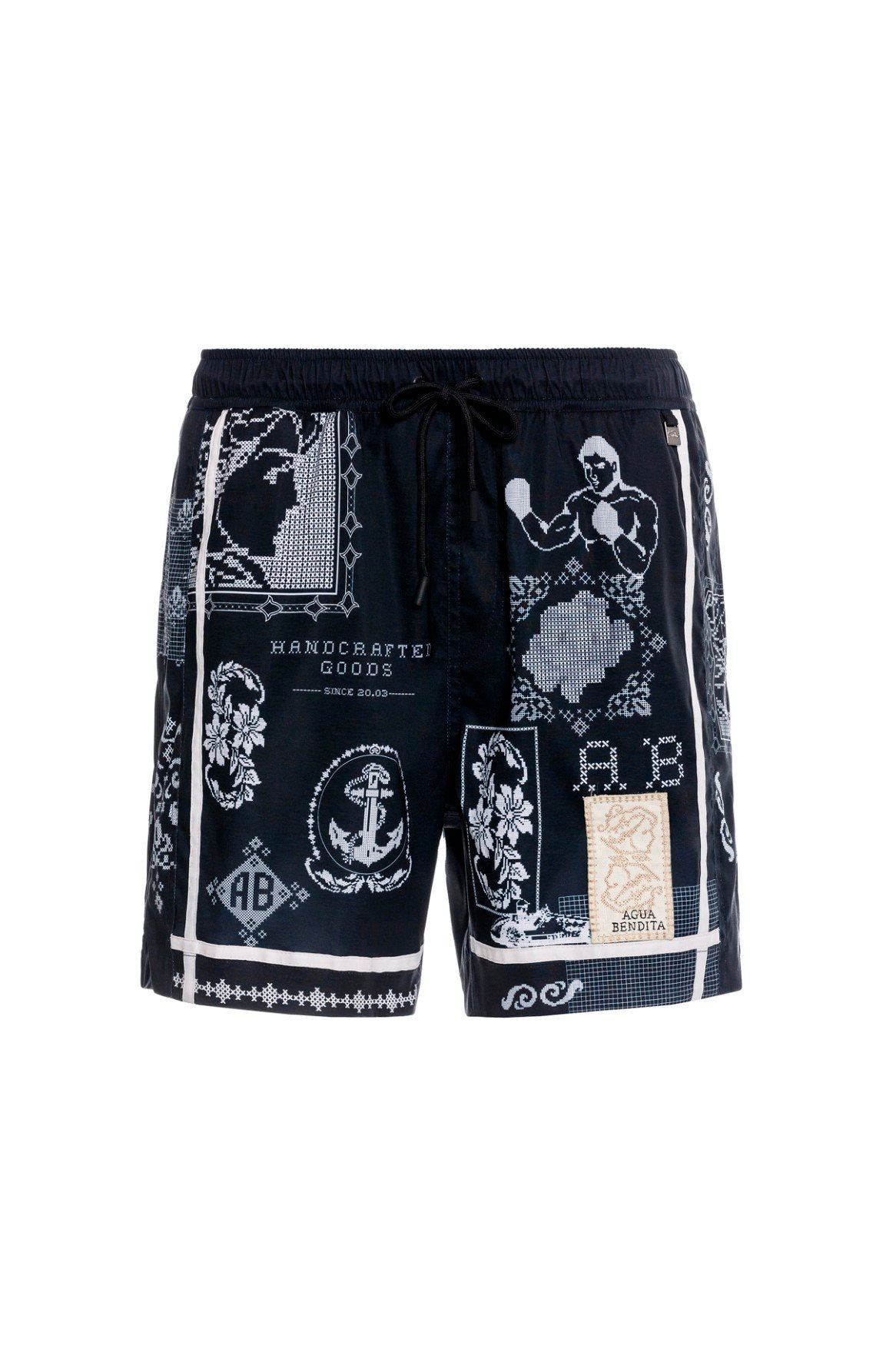 Tissu Fredie Men's Swim Trunks | Agua Bendita | 20064 – Agua