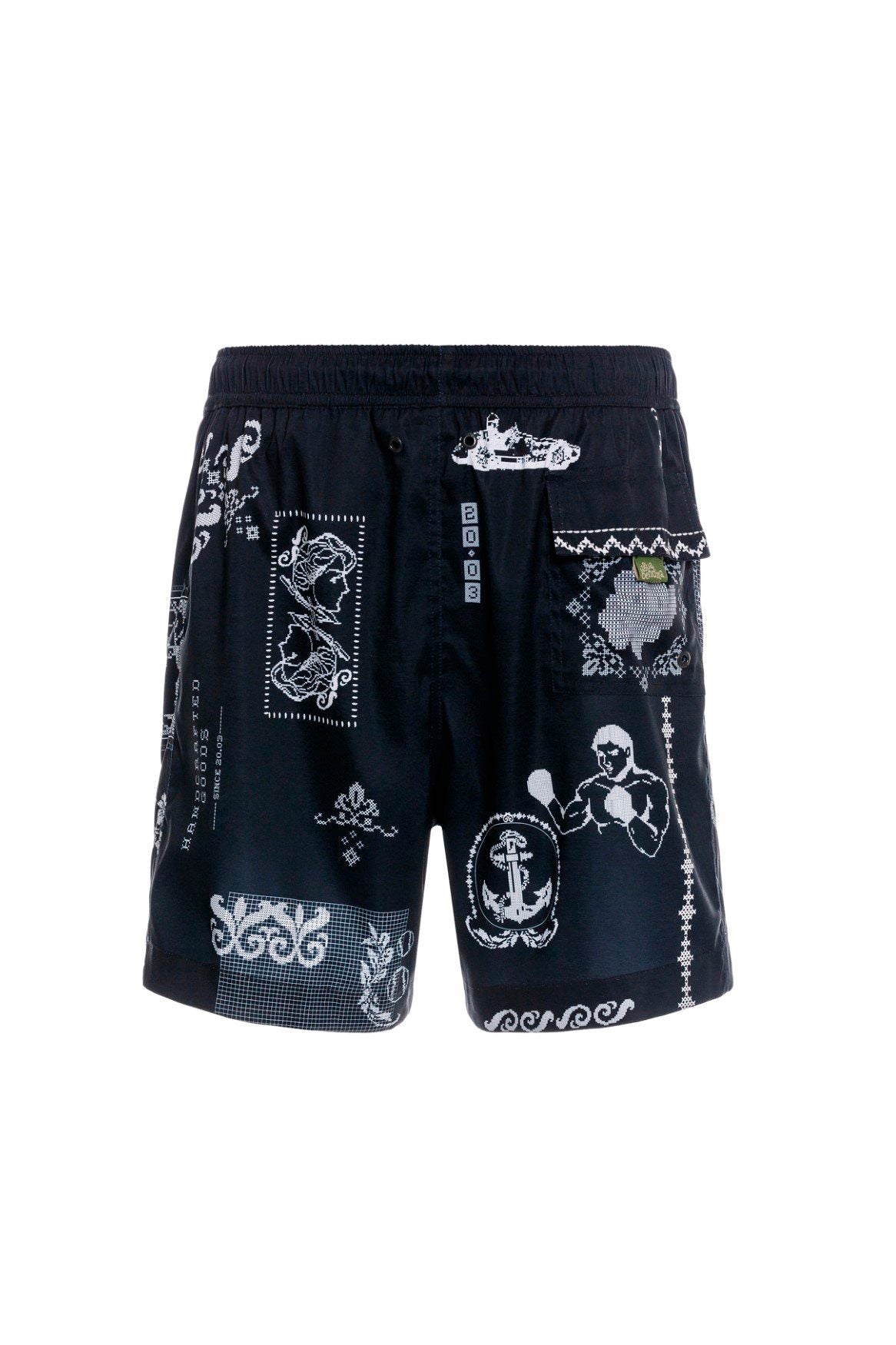 Tissu Fredie Men's Swim Trunks | Agua Bendita | 20064 – Agua