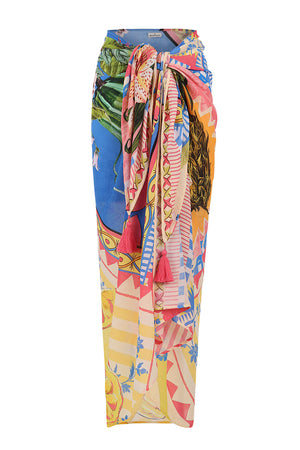 VS Capsule Collection Marine Pareo Cover-up | Agua Bendita | 22917