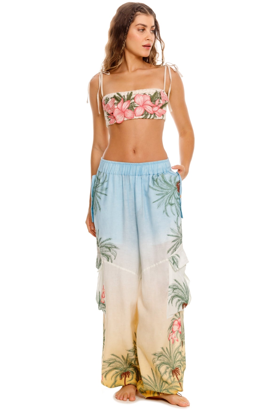 agua bendita Dulce Crop Top