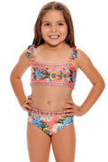 Sky Reversible Kids Bikini