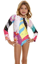 Thumbnail - Gleam-honey-kids-one-piece-13197-front-with-model - 1
