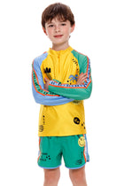 Thumbnail - Joo-Bah-Noah-Unisex-Kids-Rashguard-10253-front-with-model - 1