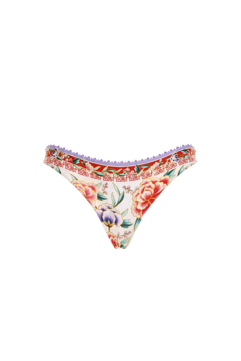 Triangl Brand Scuba Bikini Xs Small Pink Blue Crochet… - Gem