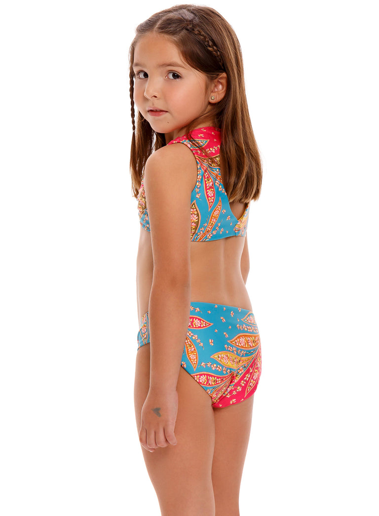 child kids bikini models Lula Sabrina Kids Bikini - 10295 – Agua Bendita US