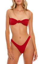 Thumbnail - menfis-solid-avy-bikini-bottom-9540-front-with-model - 3