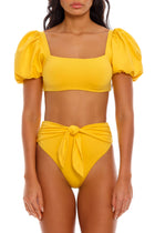 Thumbnail - solid-isabella-bikini-bottom-9382-front-with-model - 3