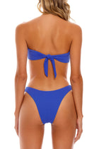 Thumbnail - solid-lucille-bikini-top-9369-back-strapless-with-model - 5