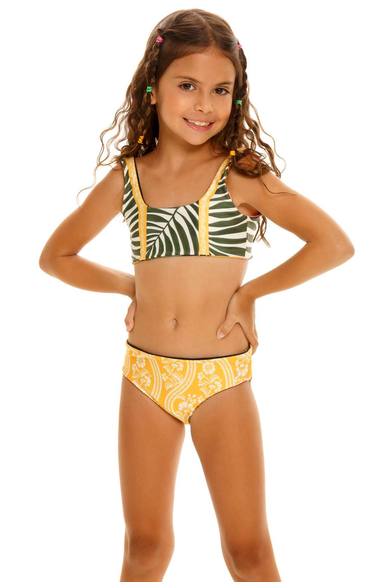 credit Dank je Communistisch Tout Nika Reversible Kids Bikini | Agua Bendita | 11025 – Agua Bendita US