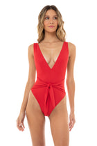 Thumbnail - Solids-florentina-one-piece-14134-front-with-model - 1